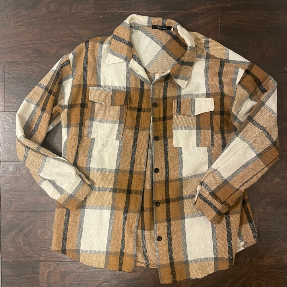 Amazon Beige Shacket